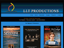 Tablet Screenshot of lltproductions.com